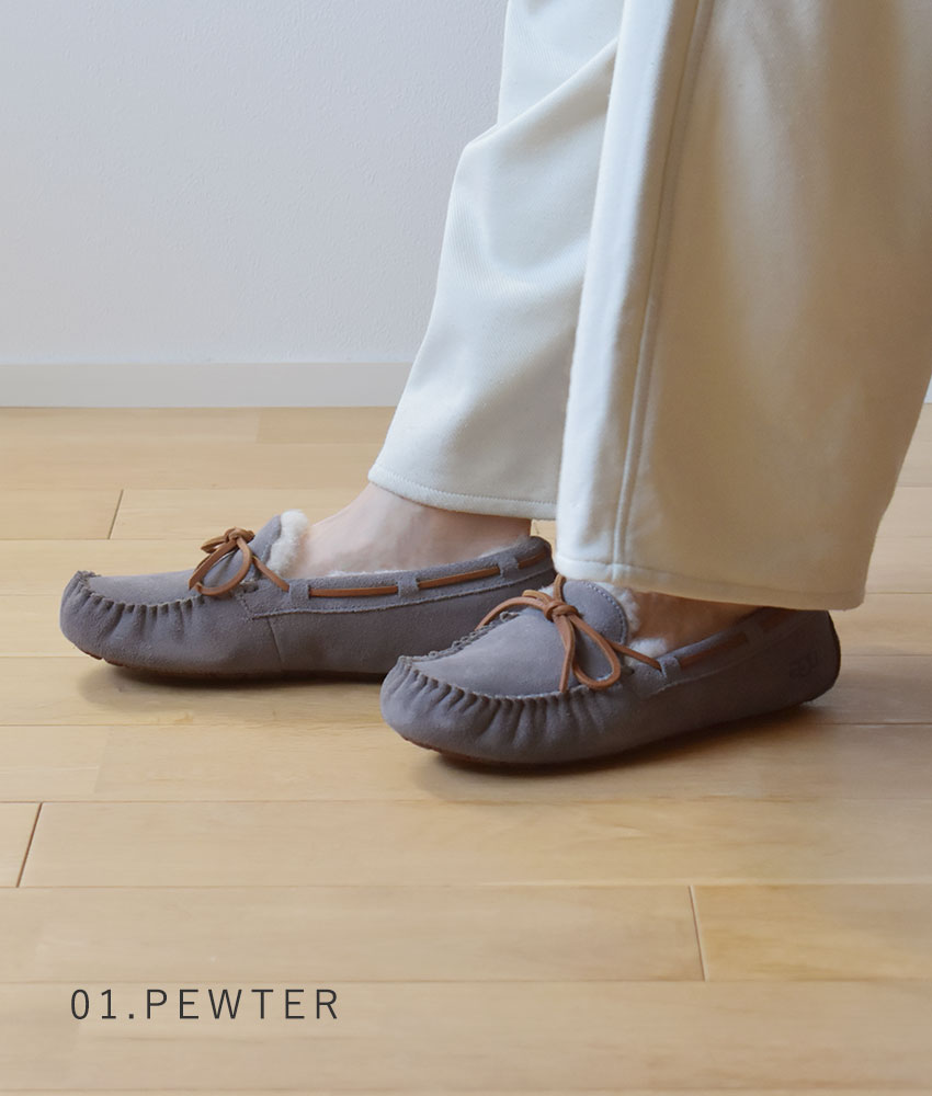 UGG（アグ） モカシン レディース ダコタ UGG 1107949 ブラック 黒