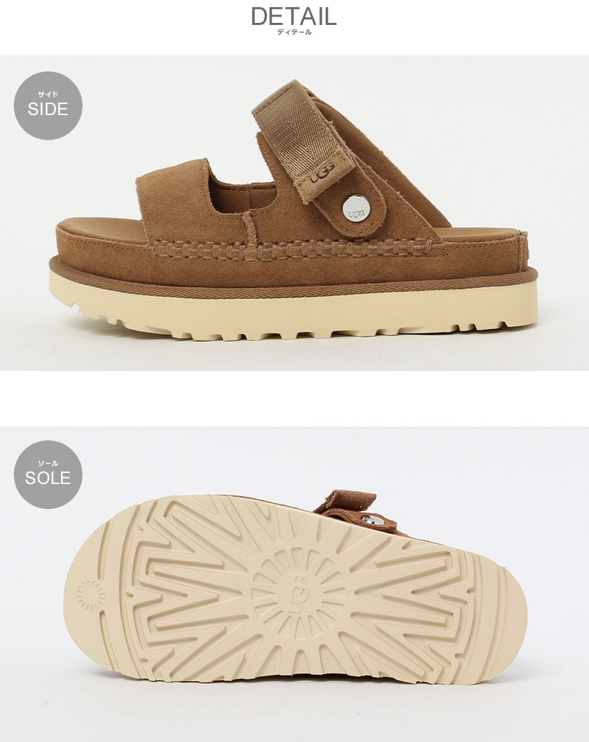 UGG（アグ） サンダル レディース ゴールデンスター グライド UGG