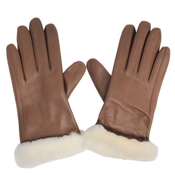 UGG（アグ） 並行輸入品 CLASSIC LTHR SHORTY TECH GLOVE クラシック