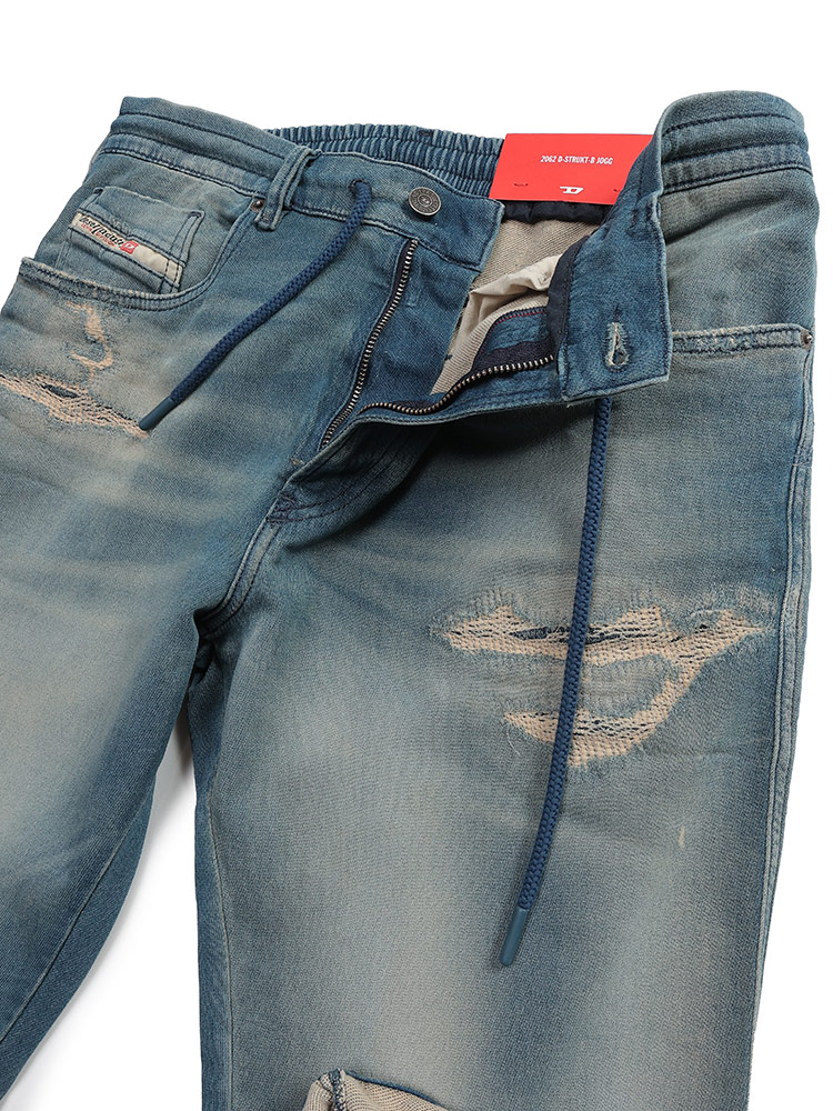 DIESEL（ディーゼル） ウエストコード スリム JOGGジーンズ メンズ