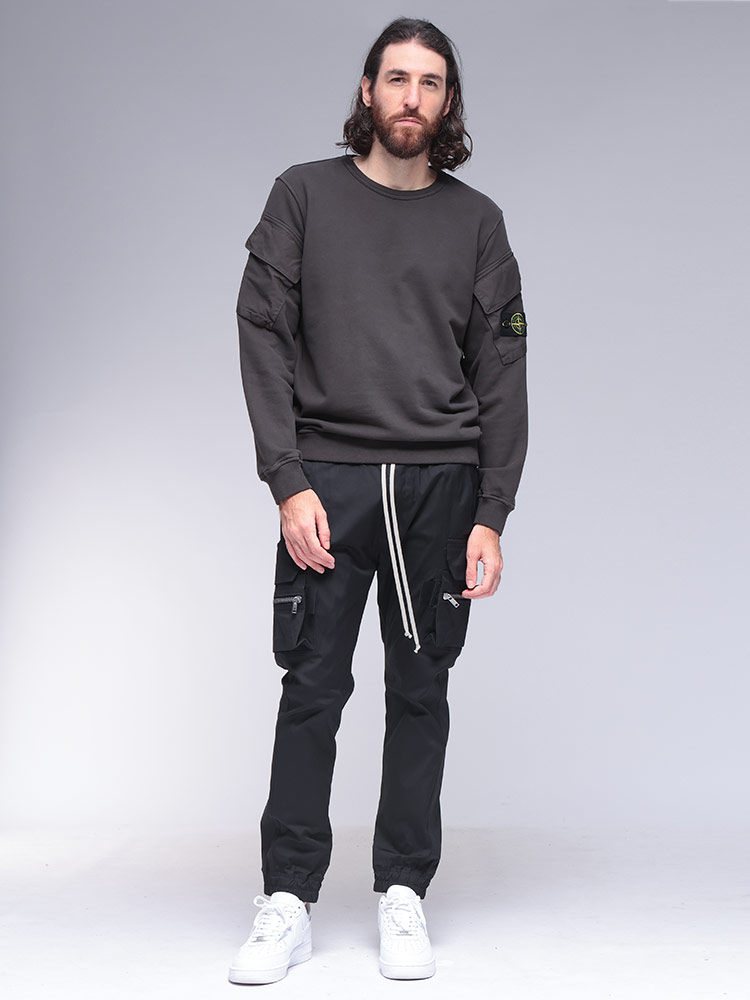 STONE ISLAND（ストーン アイランド） メンズ 腕ポケット スウェット