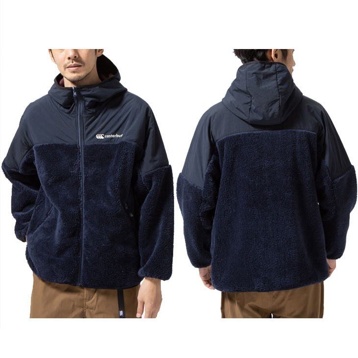 フリースジャケット リバーシブル アウター メンズ/カンタベリー