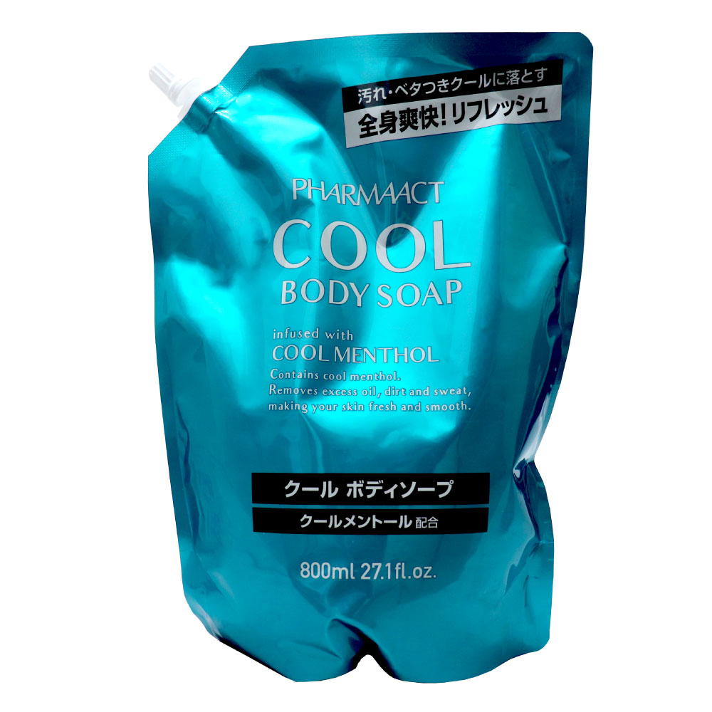 ファーマアクト ボディソープ 本体550ml ＋ 詰め替え800ml セット