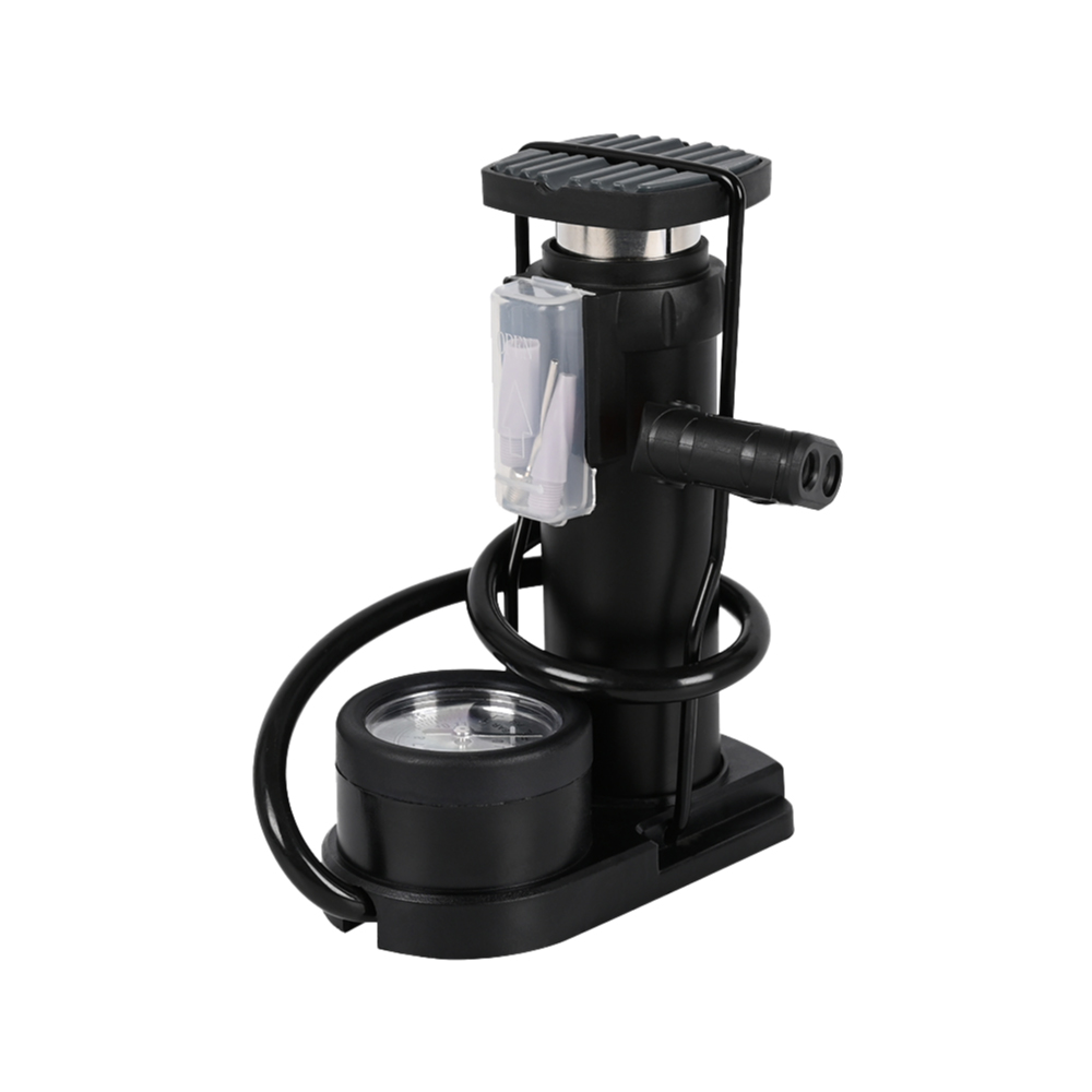 空気入れ 自転車 自転車用 コンパクト ポンプ フロアポンプ フット