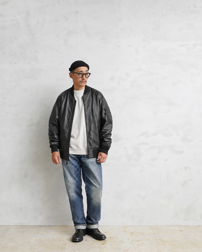 AVIREX（アヴィレックス） アビレックス 6121050 シープスキン レザー