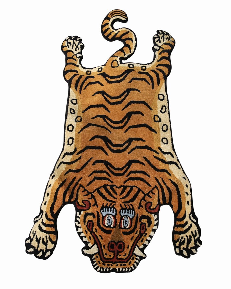 DETAIL（ディテール） [代金引換不可] 新品 チベタン タイガーラグ L