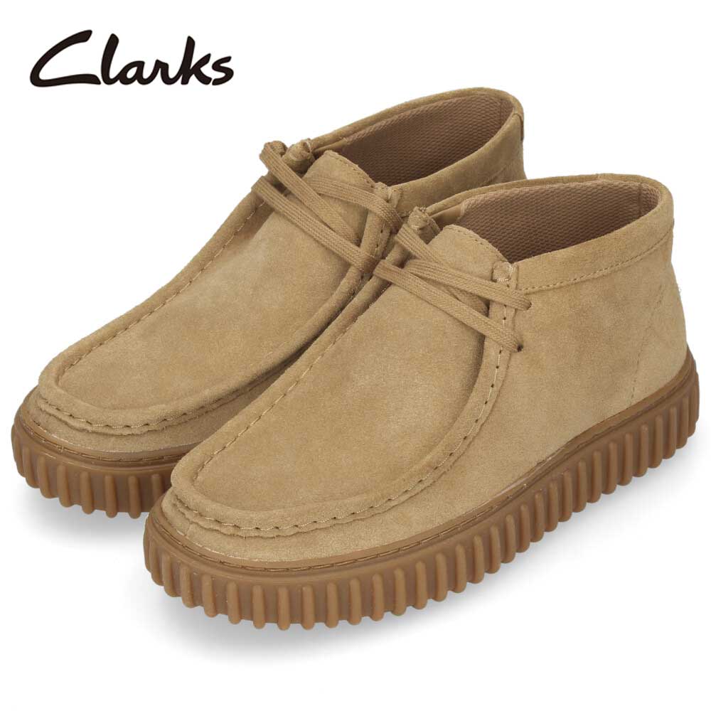 Clarks（クラークス） ワラビー メンズ レザー スエード ブーツ