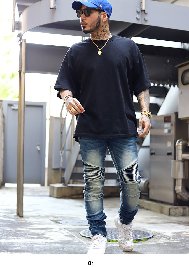 mnml（ミニマル） ジーンズ デニム スリムフィット メンズ ジーパン G