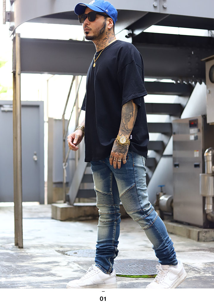 mnml（ミニマル） ジーンズ デニム スリムフィット メンズ ジーパン G