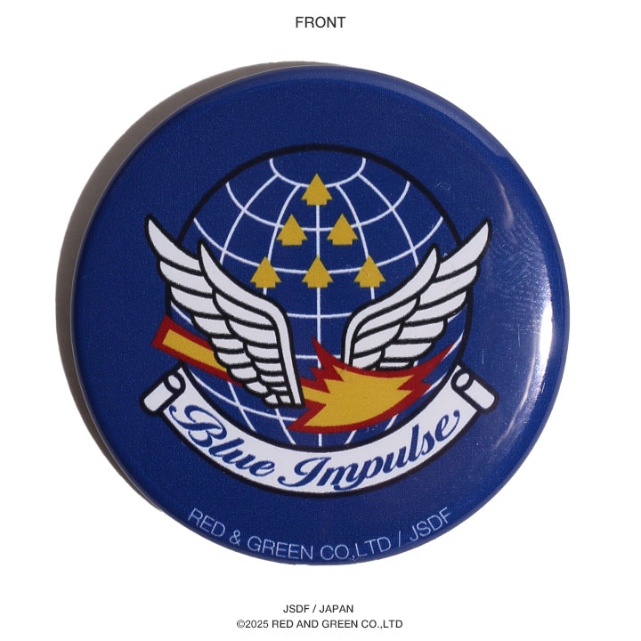 自衛隊 グッズ ブルーインパルス 飛行教導群 エンブレム 空自 缶バッジ