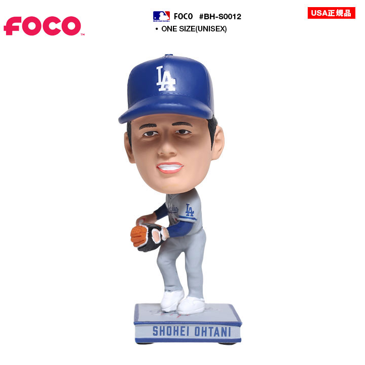 FOCO ドジャース 公式 大谷翔平 フィギュア バブルヘッド 人形