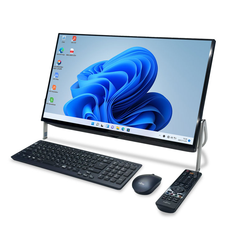 富士通 ESPRIMO FH77/D1 中古 一体型 地デジ Office Win10 or
