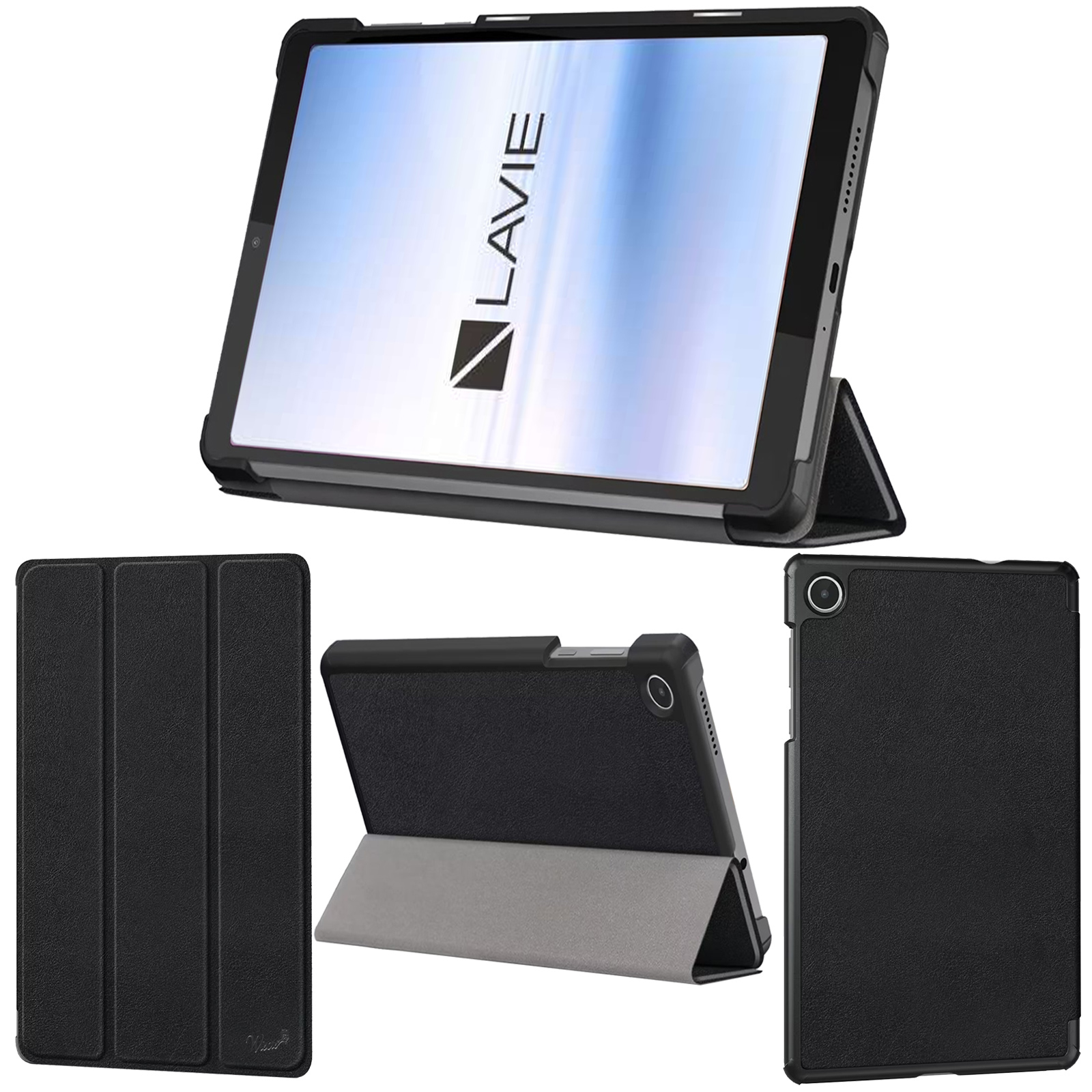 Wisers 保護フィルム付き タブレットケース NEC LAVIE Tab T8 PC