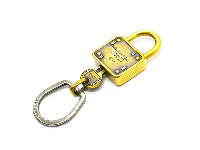 WEIRDO JEWELRY/ウィアードジュエリー】「Padlock Key Chain