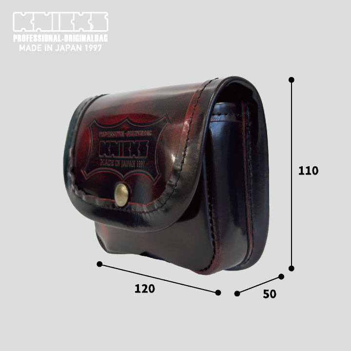 KNICKS ニックス アドバンガラス革 小物ポーチ (即日出荷) nx-adv