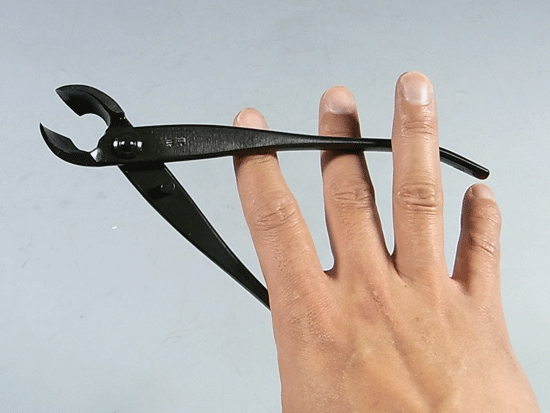 盆栽道具：兼進作 丸刃又枝切鋏(小) No.4S*資材 : 遊恵盆栽 Yahoo!店