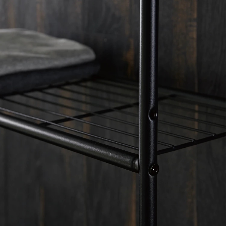 ランドリーラック 洗濯機ラック 洗濯機棚 ランドリー収納 2段 伸縮