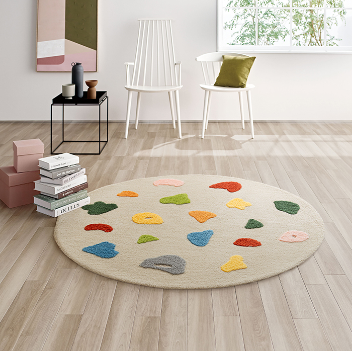 東リ（TOLI） ラグ デザインラグ マット カーペット おしゃれ 北欧 防