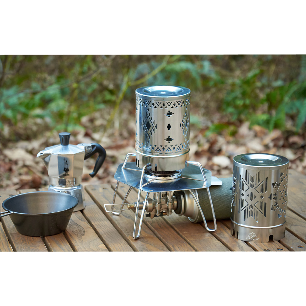 Viaggio+ ヒーターアタッチメント ストーブ 遠赤外線 キャンプ 登山