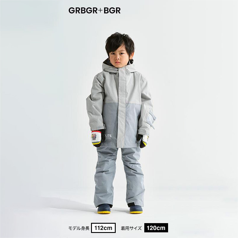 43DEGREES スキーウェア キッズ ジュニア 上下セット スノーボード