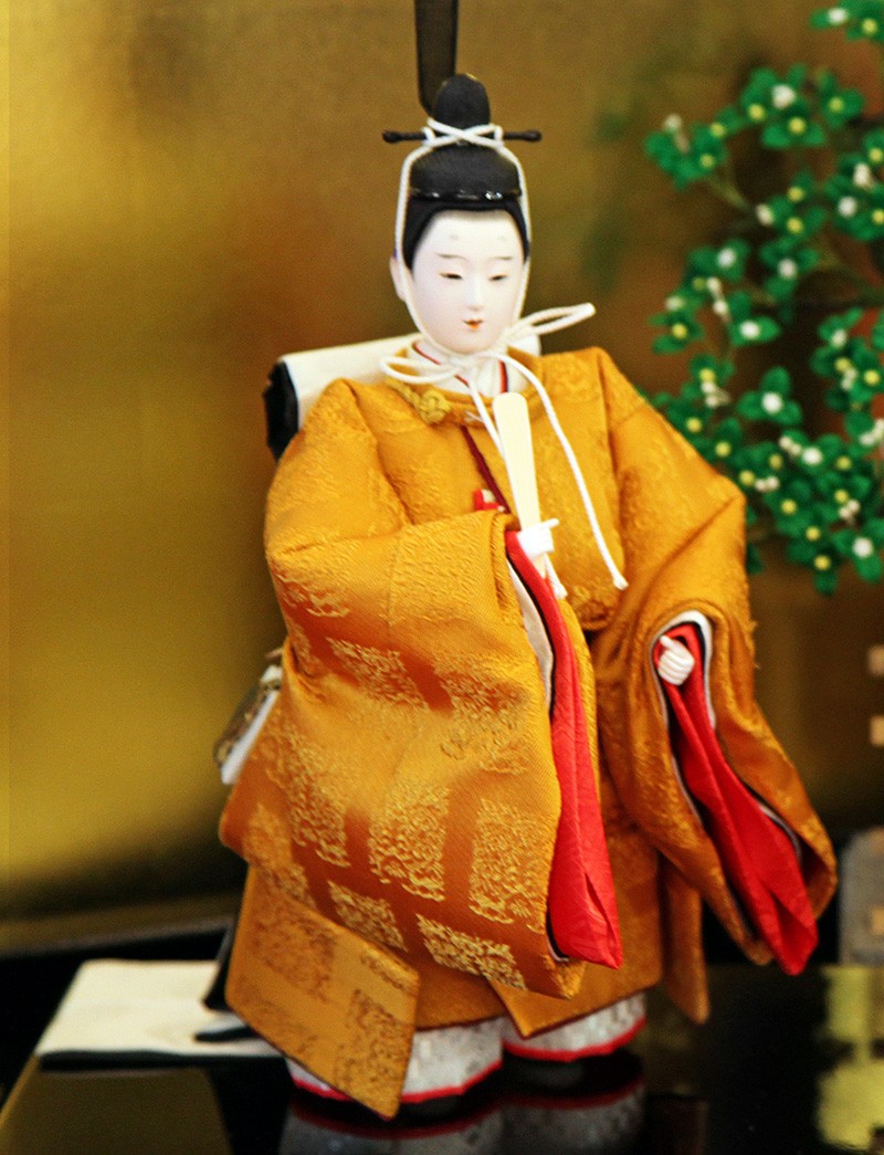 久月 雛人形 飾り方 おしゃれ 親王飾り 立ち雛 ワダエミ監修 着付 二