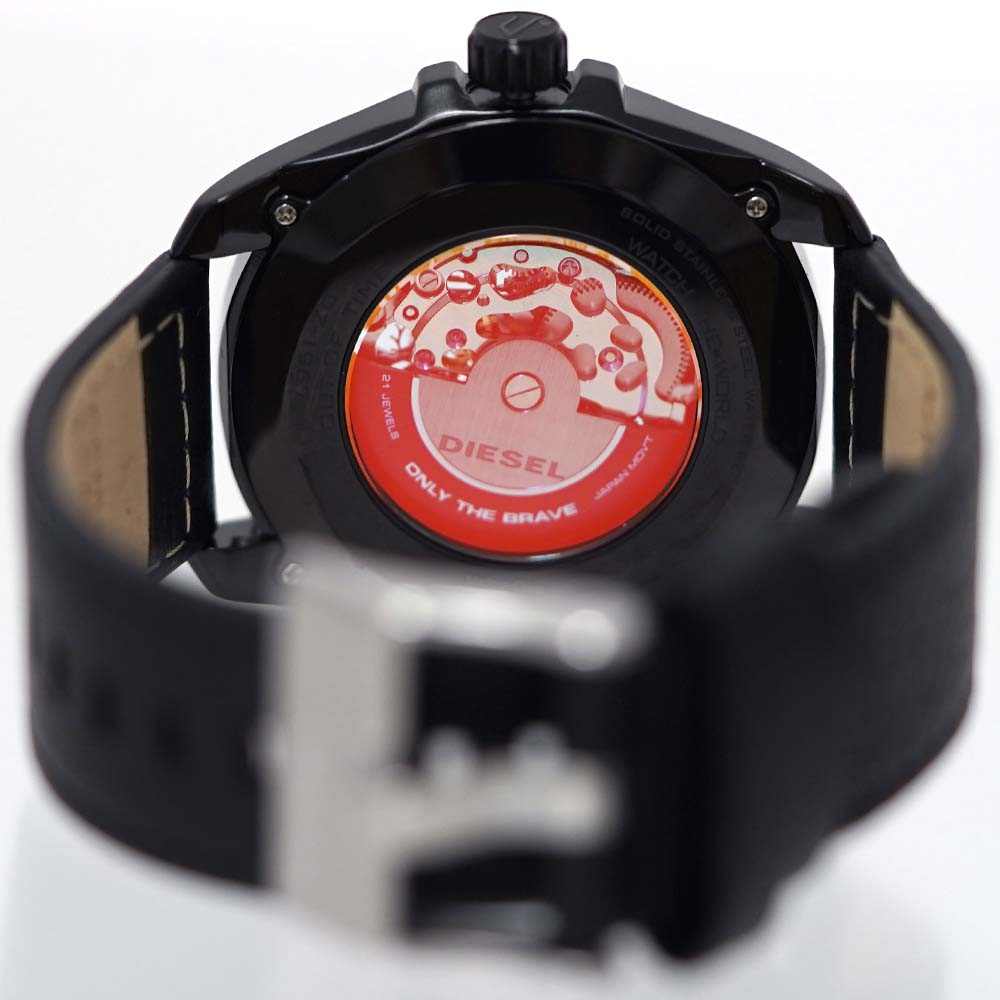 DIESEL（ディーゼル） 並行輸入品 腕時計 メンズ 自動巻き レザー