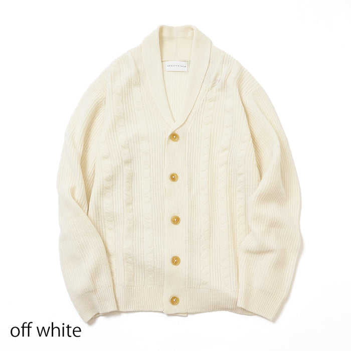 7Gケーブルショールカーディガン – Mitsumine Online Shop