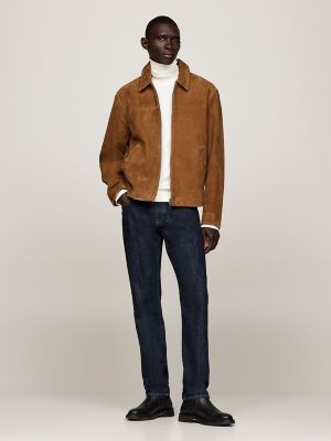 Suede Zip Ivy Jacket | Tommy Hilfiger