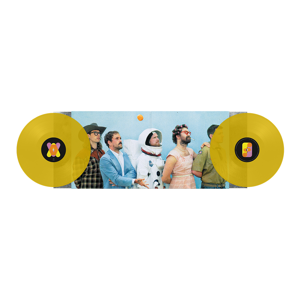 TANGK (LIMITED EDITION TRANSLUCENT YELLOW DELUXE LP) - IDLES