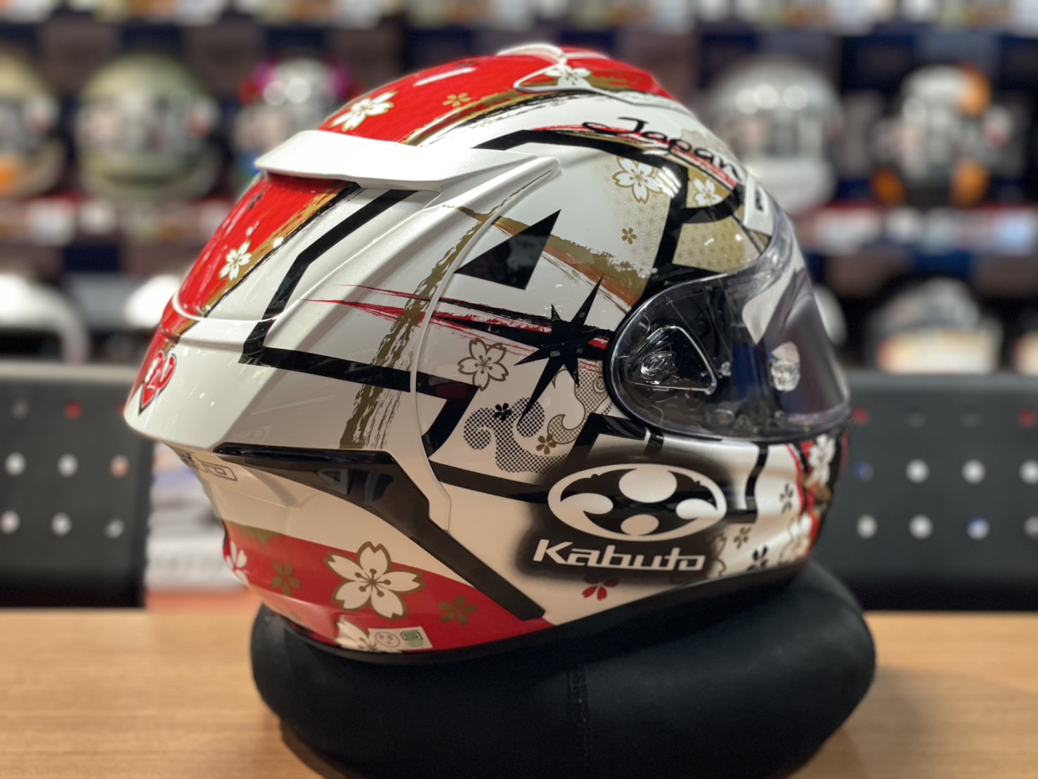 KABUTO F-17 ALEIX-JAPAN | しゃぼん玉 -Shabondama-
