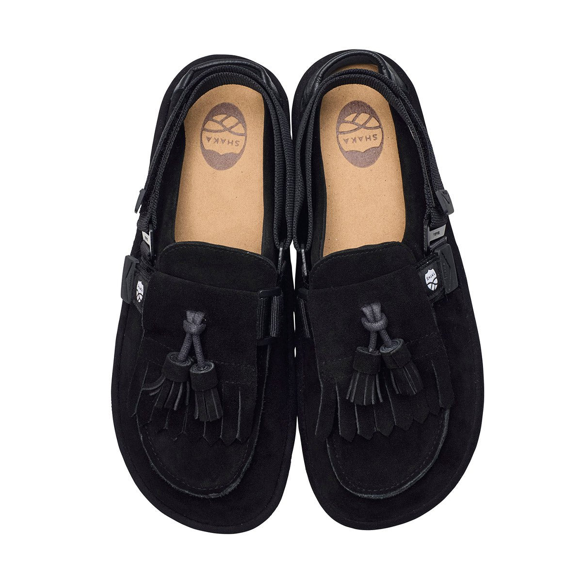SHAKA キルトタッセル サンダル MOC MULE TASSEL SUEDE [メンズ
