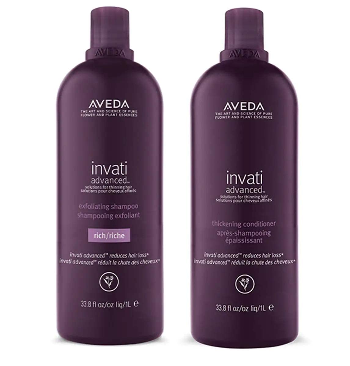 Aveda Invati Exfoliating Shampoo Rich & Thickening Conditioner