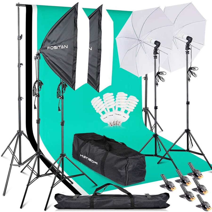 予算3万円】背景紙と照明がセットの「写真撮影用機材キット」4選
