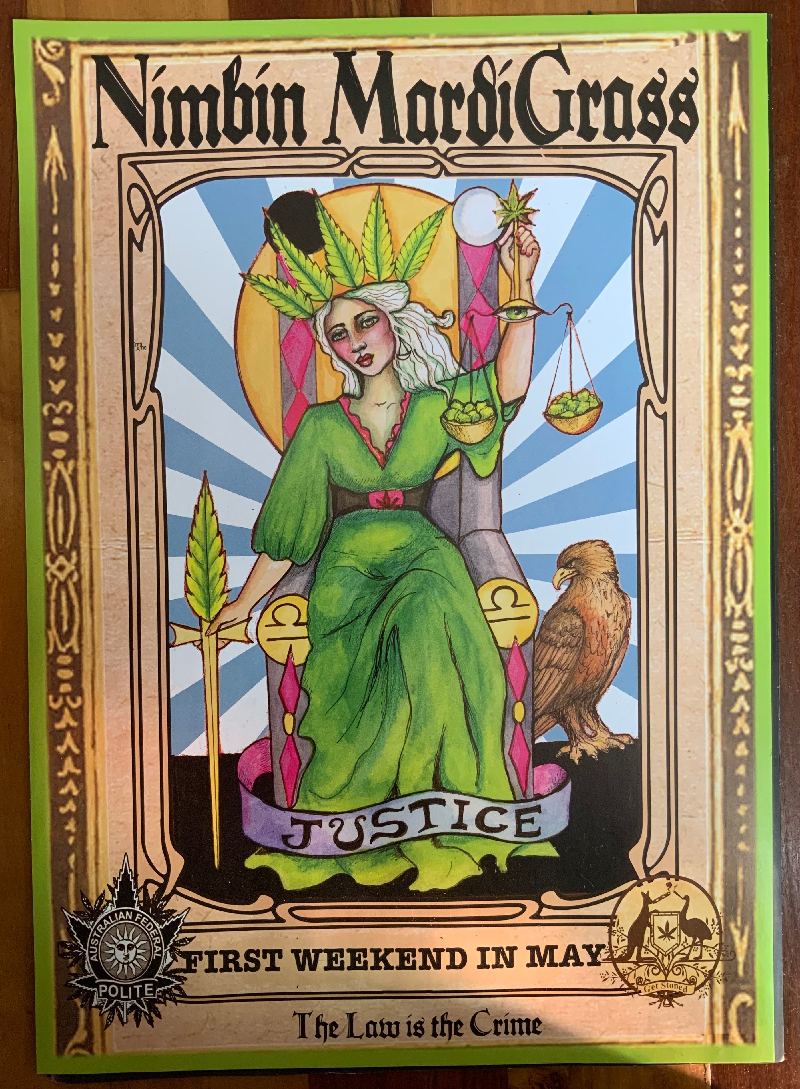 Nimbin MardiGrass Posters – The Art of Sharon McLeod