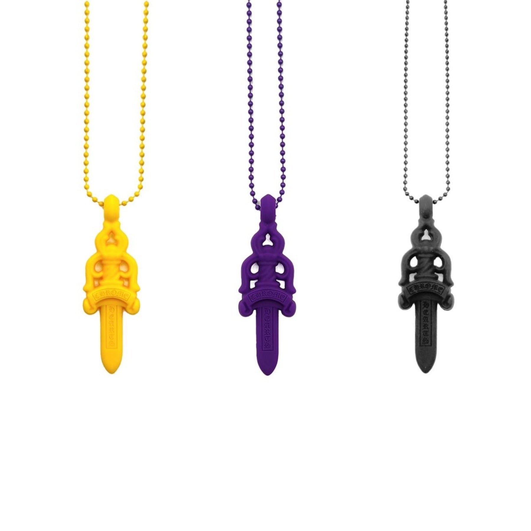 Chrome Hearts Resin Dagger Pendant Necklace - SRM – SHENGLI ROAD