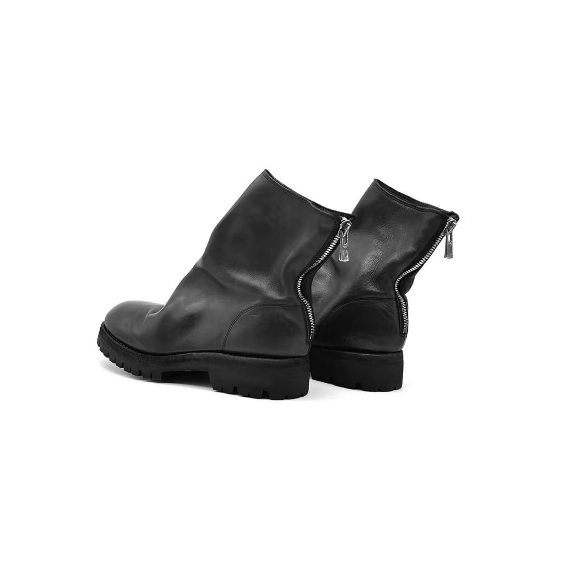 GUIDI 796V Horse Full Grain Back Zip Boots - SRM – SHENGLI ROAD MARKET