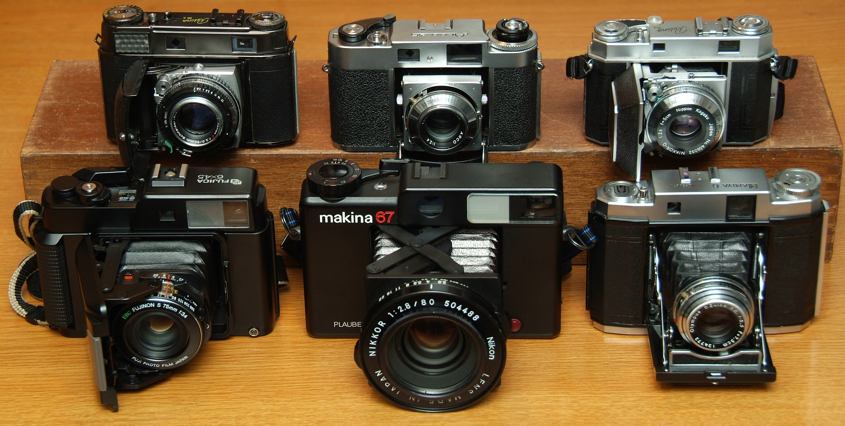 マミヤシックス・オートマットによるスプリングカメラの完成