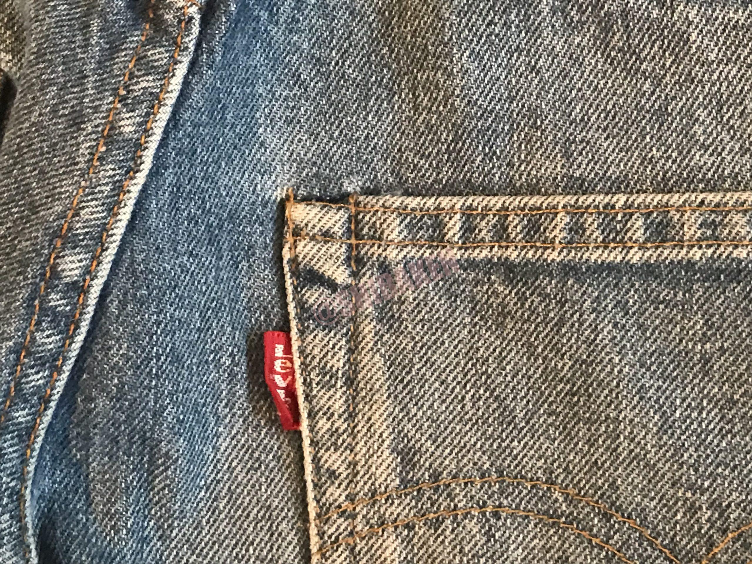 写真でみるリーバイスORG-1976‐501（66後期）改－ダブルエックス