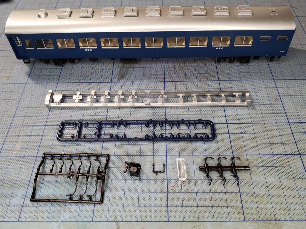 国鉄10系客車 TOMIX オハネフ12組み立て » シブケンブログ