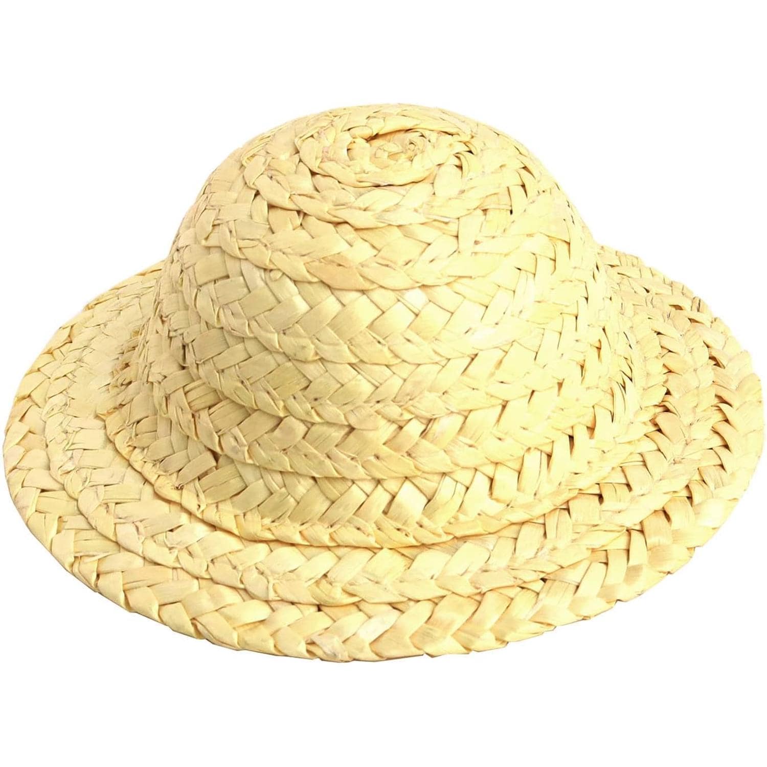 日本紐釦貿易 麦わら帽子 ドール用 小サイズ 直径17cm 1個 CC106 （ご