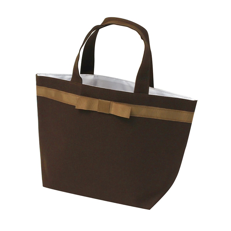 優美社 コンパクト 保冷エコバッグ L 4142 グリーン 1個（ご注文単位1