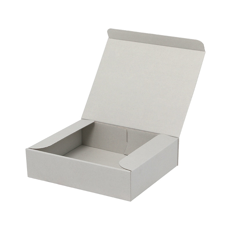 HEIKO 箱 ナチュラルグレーBOX 190×140×70 10枚/袋 006220002 包装用品