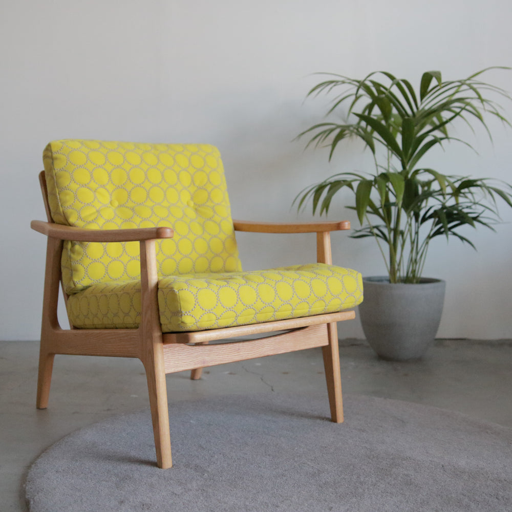 オークフレームチェア 1シーター (ミナペルホネンdop-tambourine