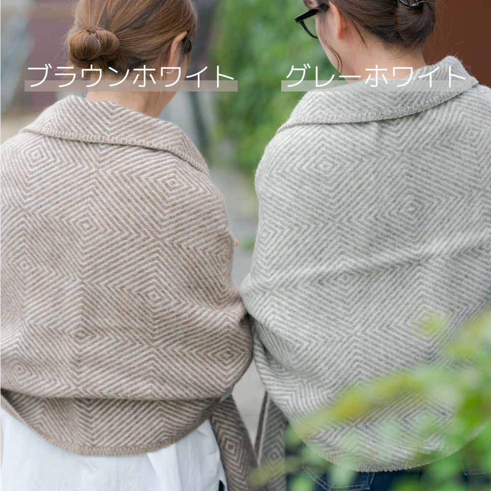 Lapuan Kankurit(ラプアンカンクリ) ポケットショール MARIA グレー