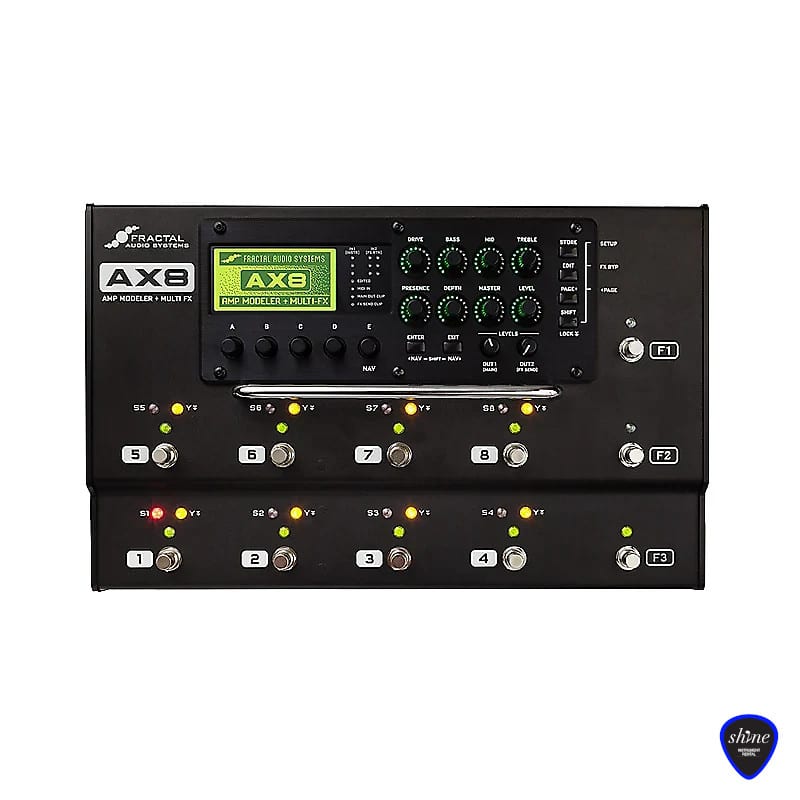 Shine Music Rental | Fractal Audio Systems AX8 Amp Modeler + Multi