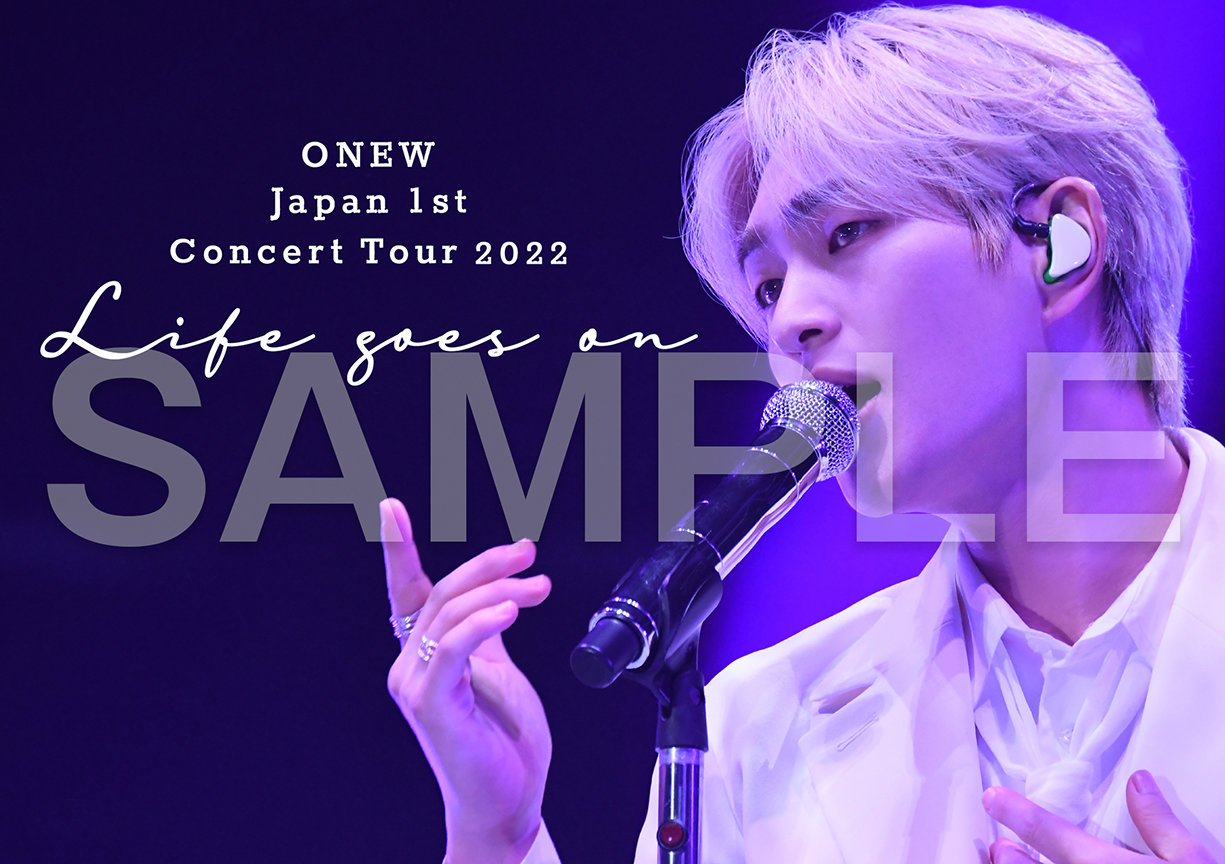 ONEW LIVE Blu-ray＆DVD「ONEW Japan 1st Concert Tour 2022 ～Life