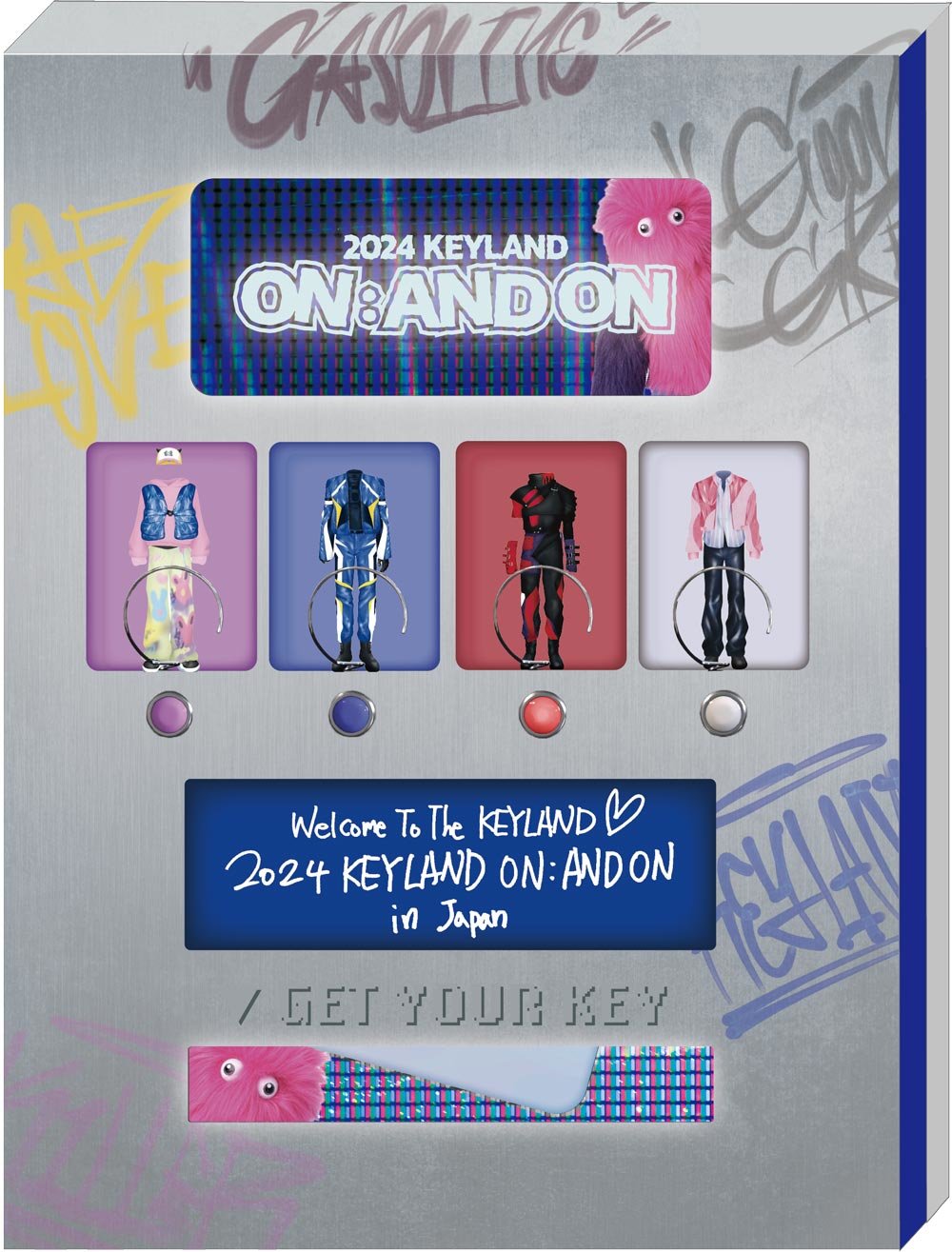 KEY 2025年1月15日(水)発売 LIVE Blu-ray「2024 KEYLAND ON : AND ON