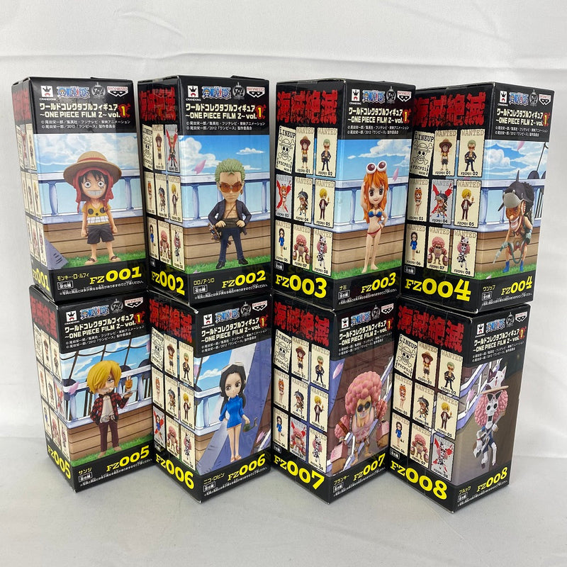 中古】【未開封】全8種セット 「ワンピース」 ワールドコレクタブル
