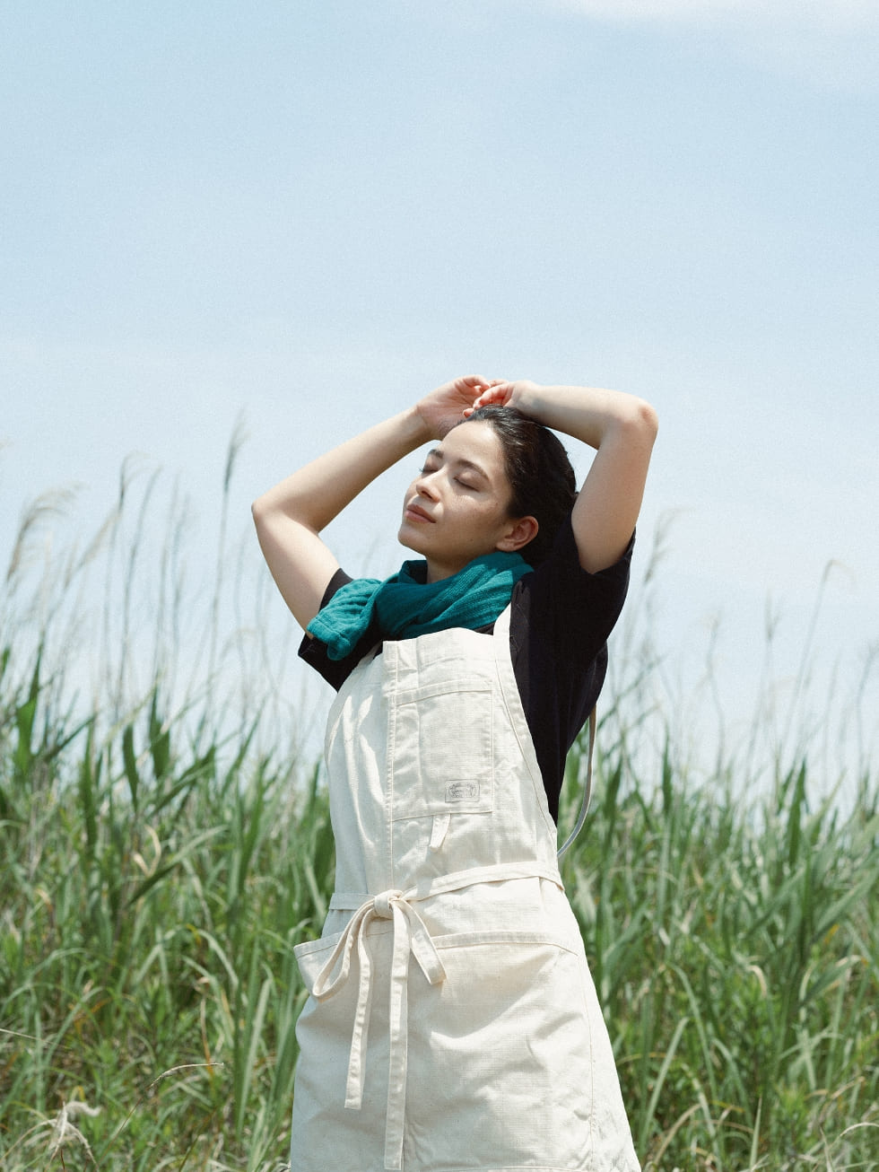 2.5重ガーゼのマフラー / L・スローケット - SHINTO TOWEL - 神藤タオル