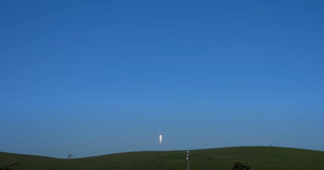 ヴァンデンバーグ空軍基地からのロケット打上げを観るための予備調査